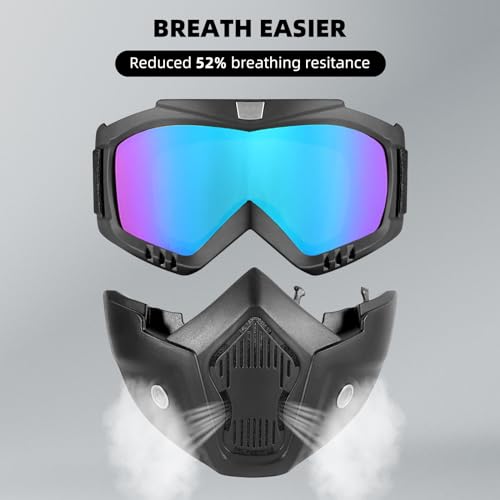 Motorcycle Half Helmet with Face Shield, DOT Approved Retro Style X5103
