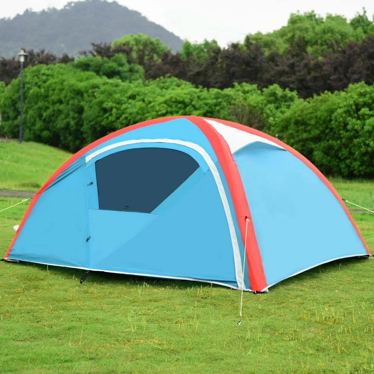 Inflatable Camping Tent for 3 Person with Pump T58449
