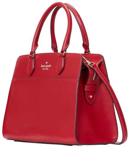 Madison Medium Satchel Saffiano Leather Handbag I660834