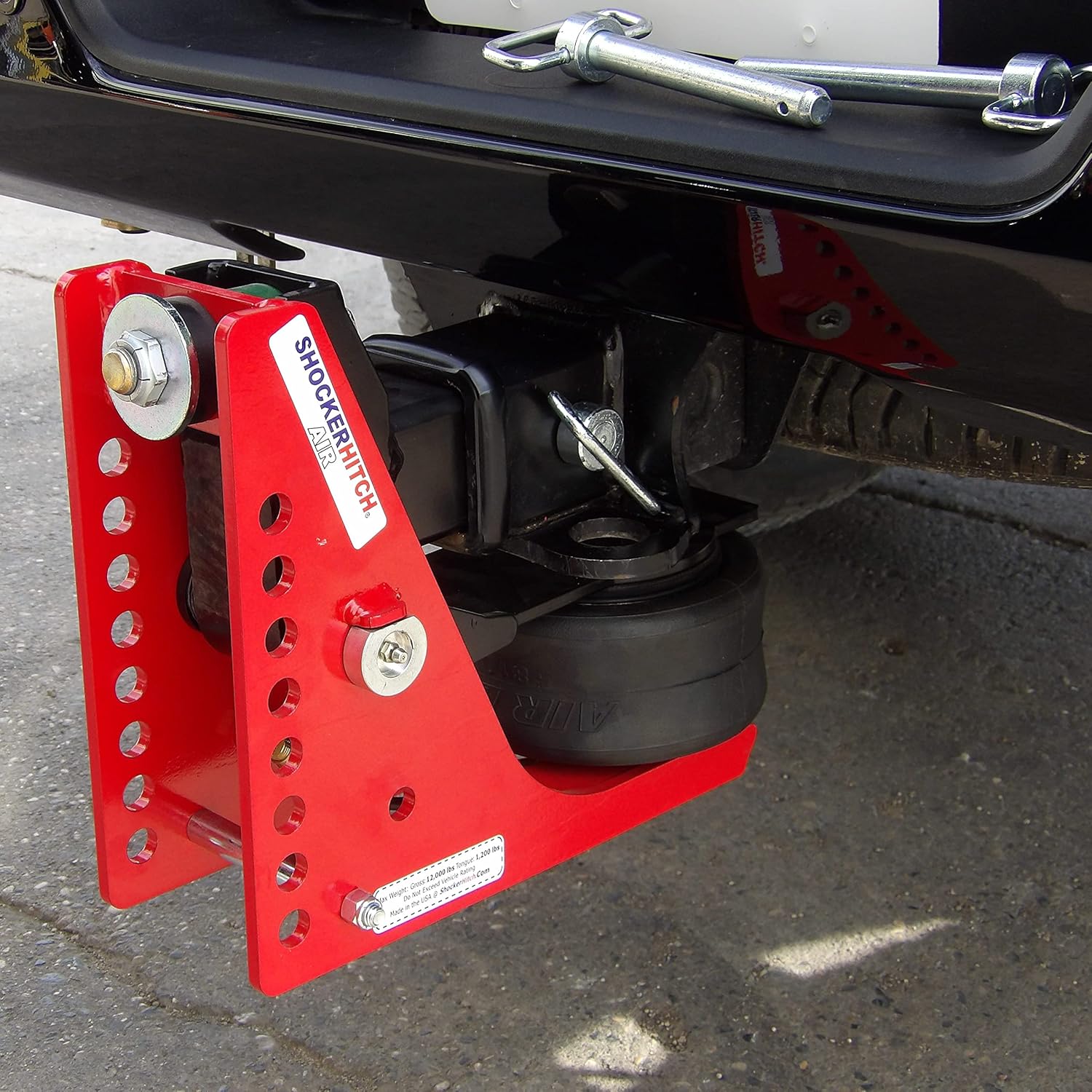 2" Hitch Ball Mount with Sway Control, 12,000 lbs A64286