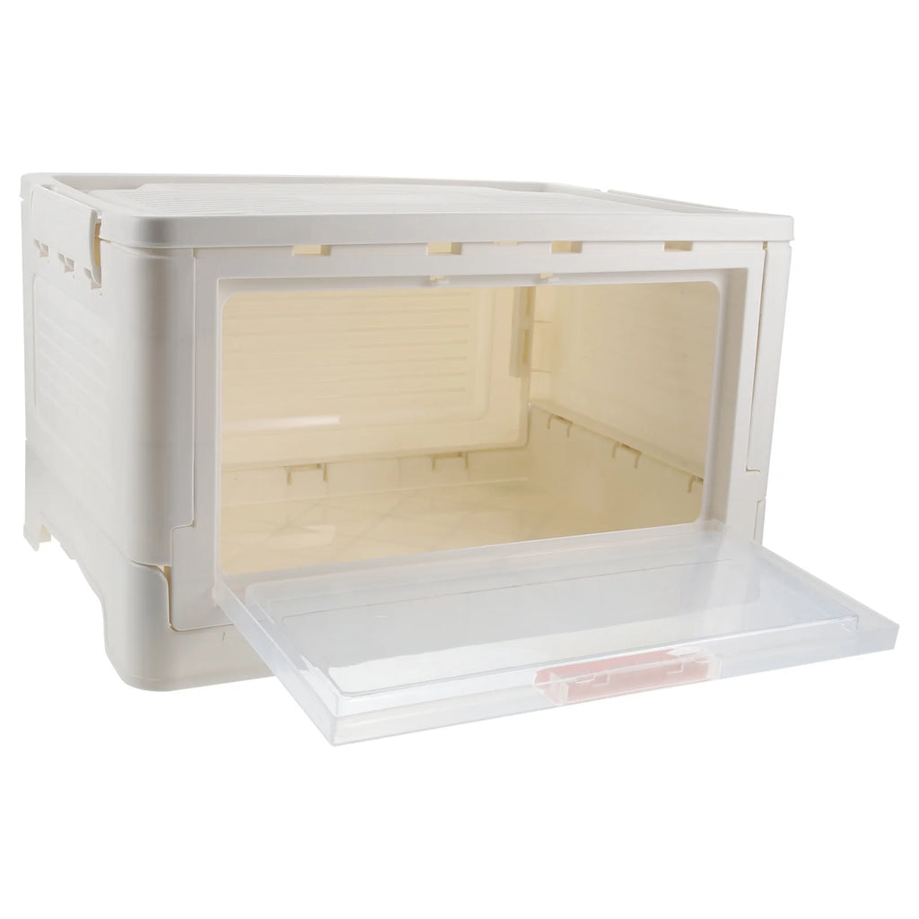 Collapsible Storage Bins with Lids Heavy Duty Pink I685