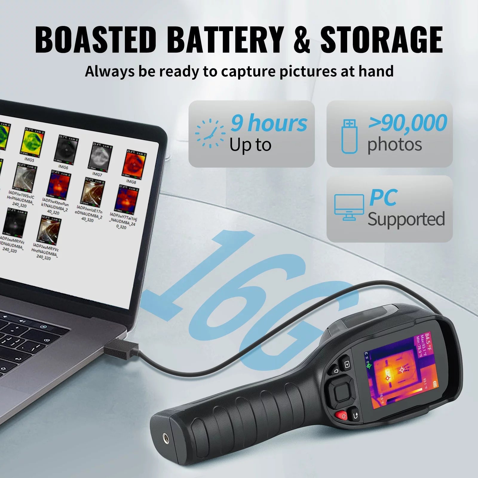 Infrared Thermal Imager 240x180 LCD A530