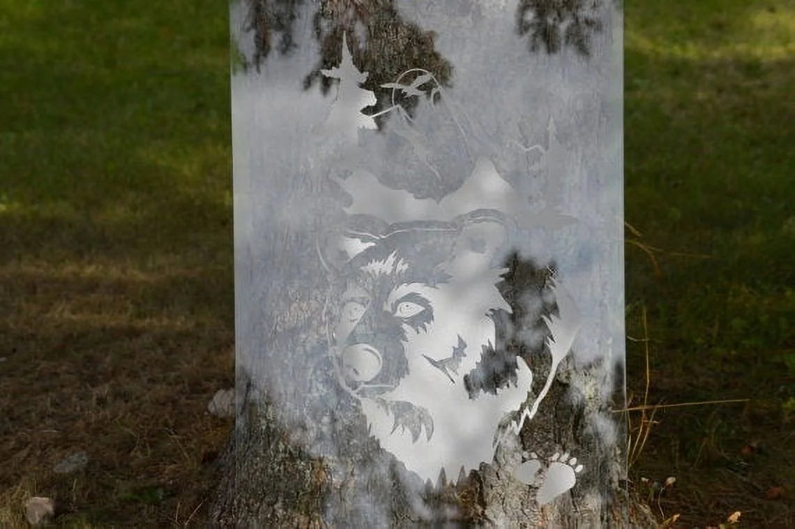 Ocean Stingray Decals Etched Glass Vinyl Shower Door Window I36277