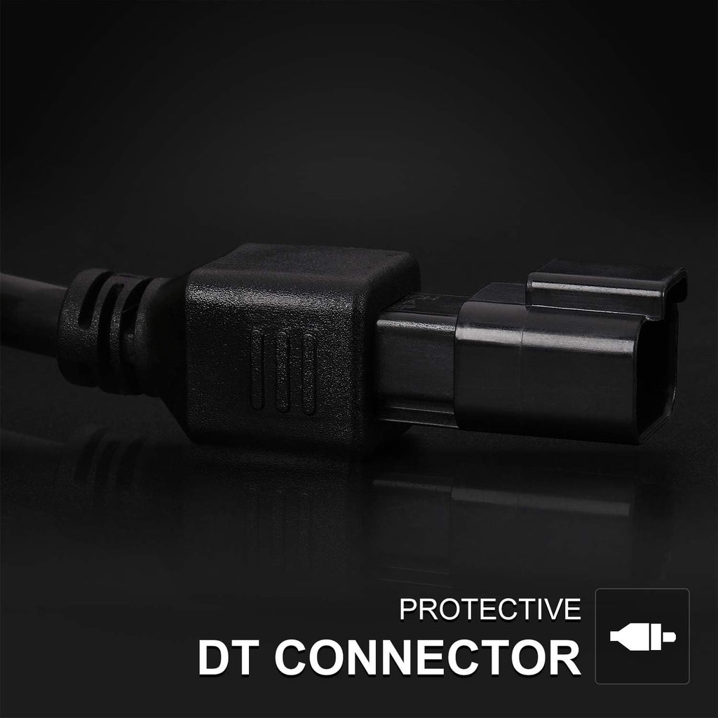 LED Light Bar 8 Inch Double Row 120W Spot Flood Combo Off Road Lights IP68 Waterproof Driving Light for Trucks, 2Pcs T3484