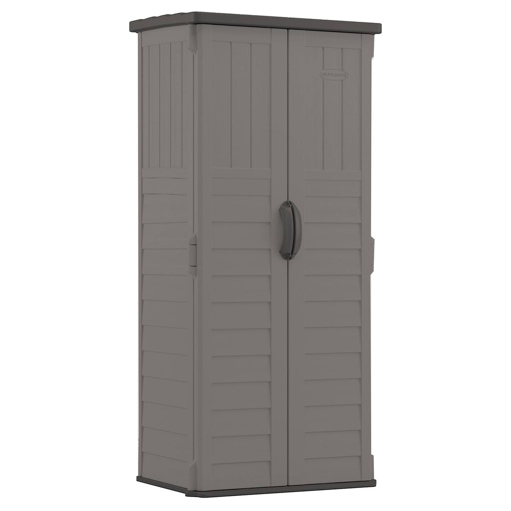 Vertical Storage Shed, Gray Y151879