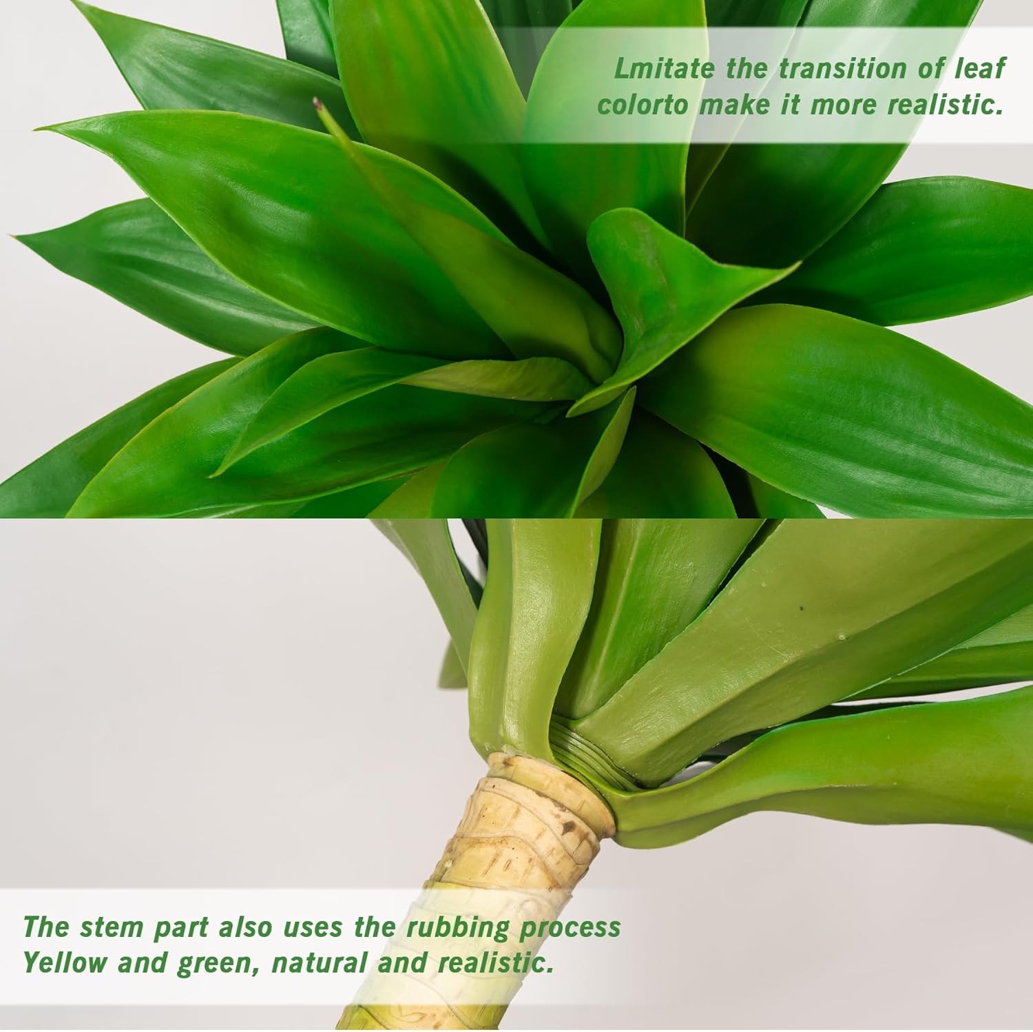 Large UV Resistant Artificial Agave Plants for Indoor Outdoor Decor (2 Pack, 28") X4433