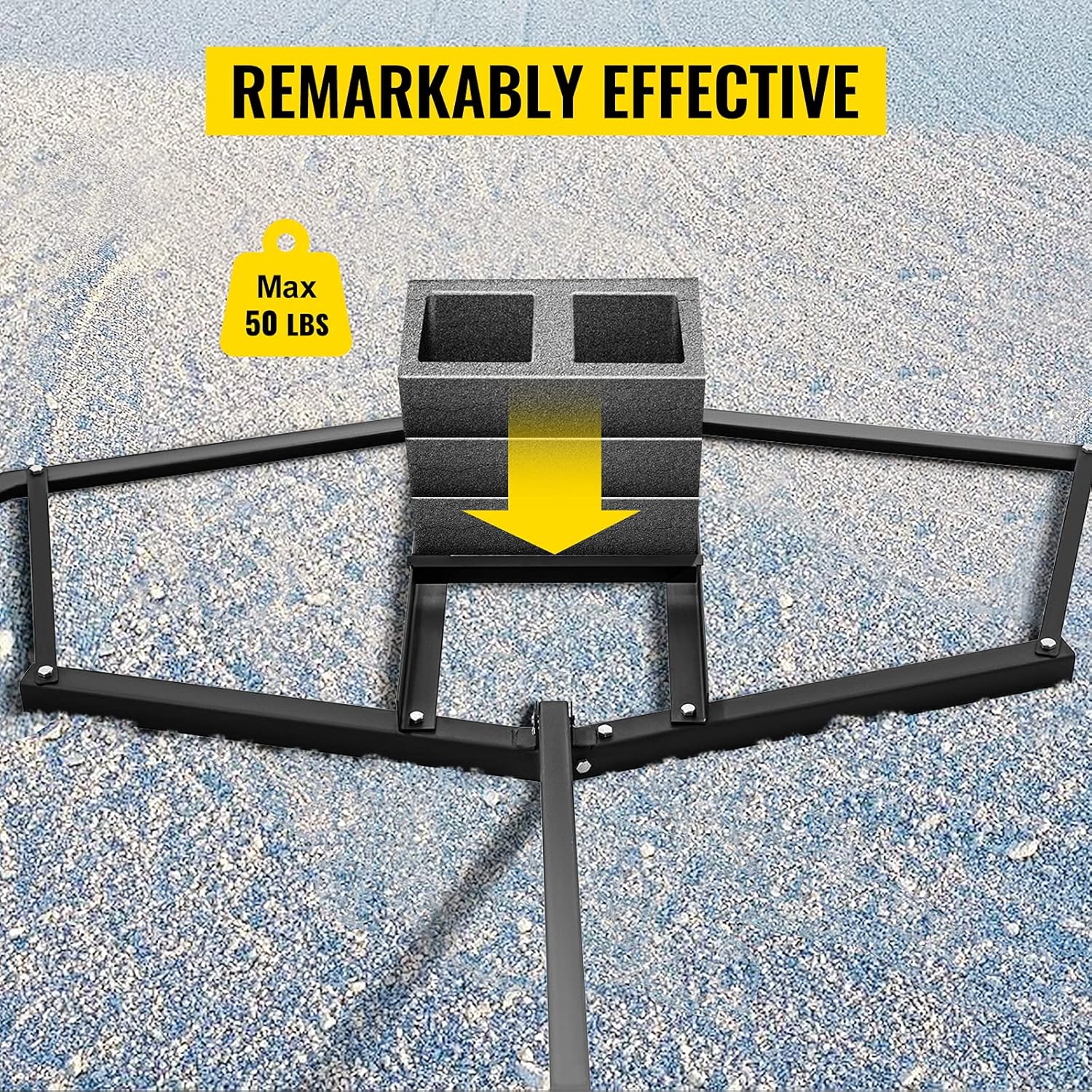 Driveway Drag Harrow 66" Width, Tow Behind, Heavy Duty Steel Q112289