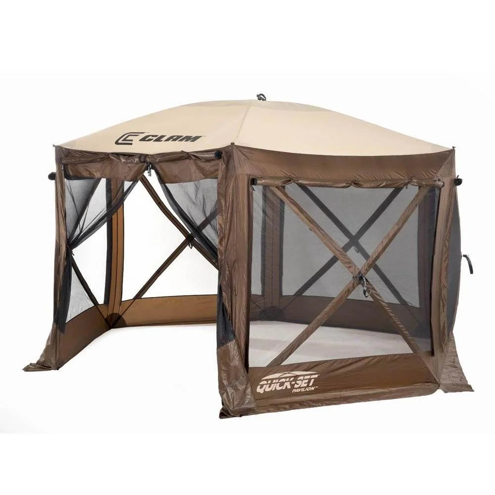 Portable Outdoor Gazebo Canopy Tent with Floor Tarp P55496