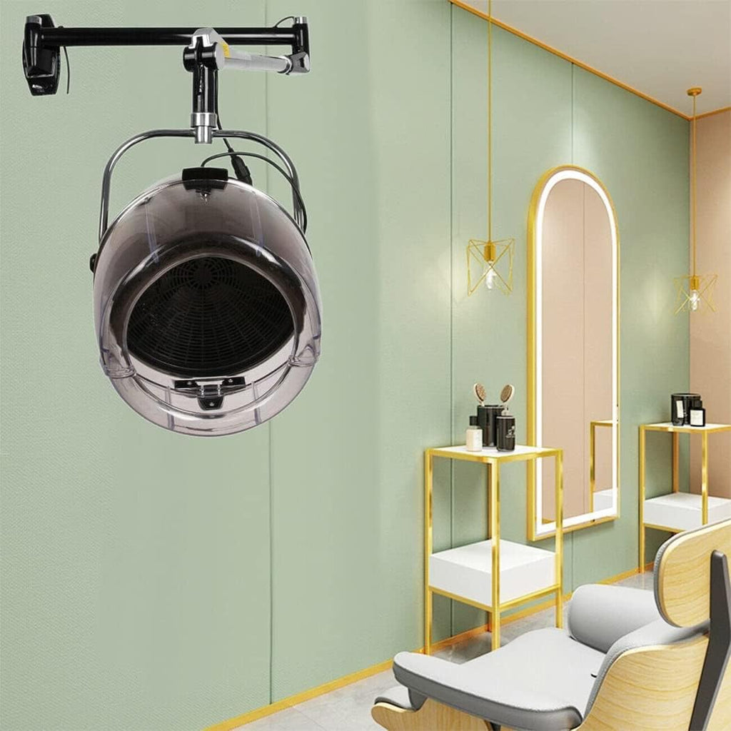 Wall Mounted Hair Dryer with Swivel Arm and Timer S791412