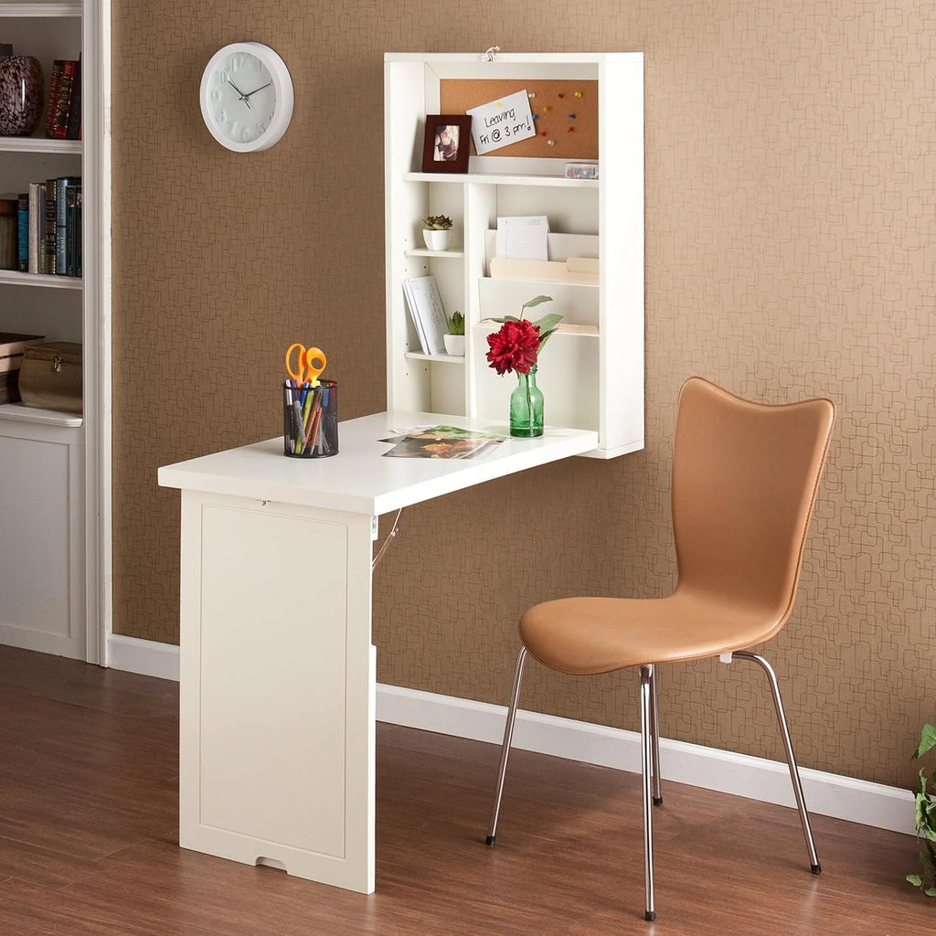 Antique White Convertible Desk N571