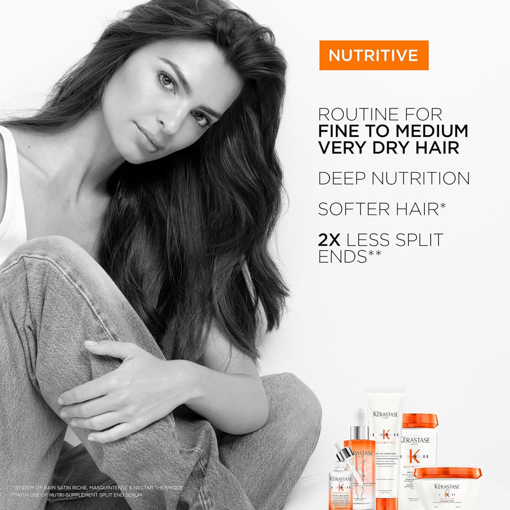 Hydrating Split Ends Serum for Dry Hair, 1.7 Fl Oz O519