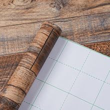 Brown Wood Peel and Stick Wallpaper Shiplap Self Adhesive Wood Plank H3107