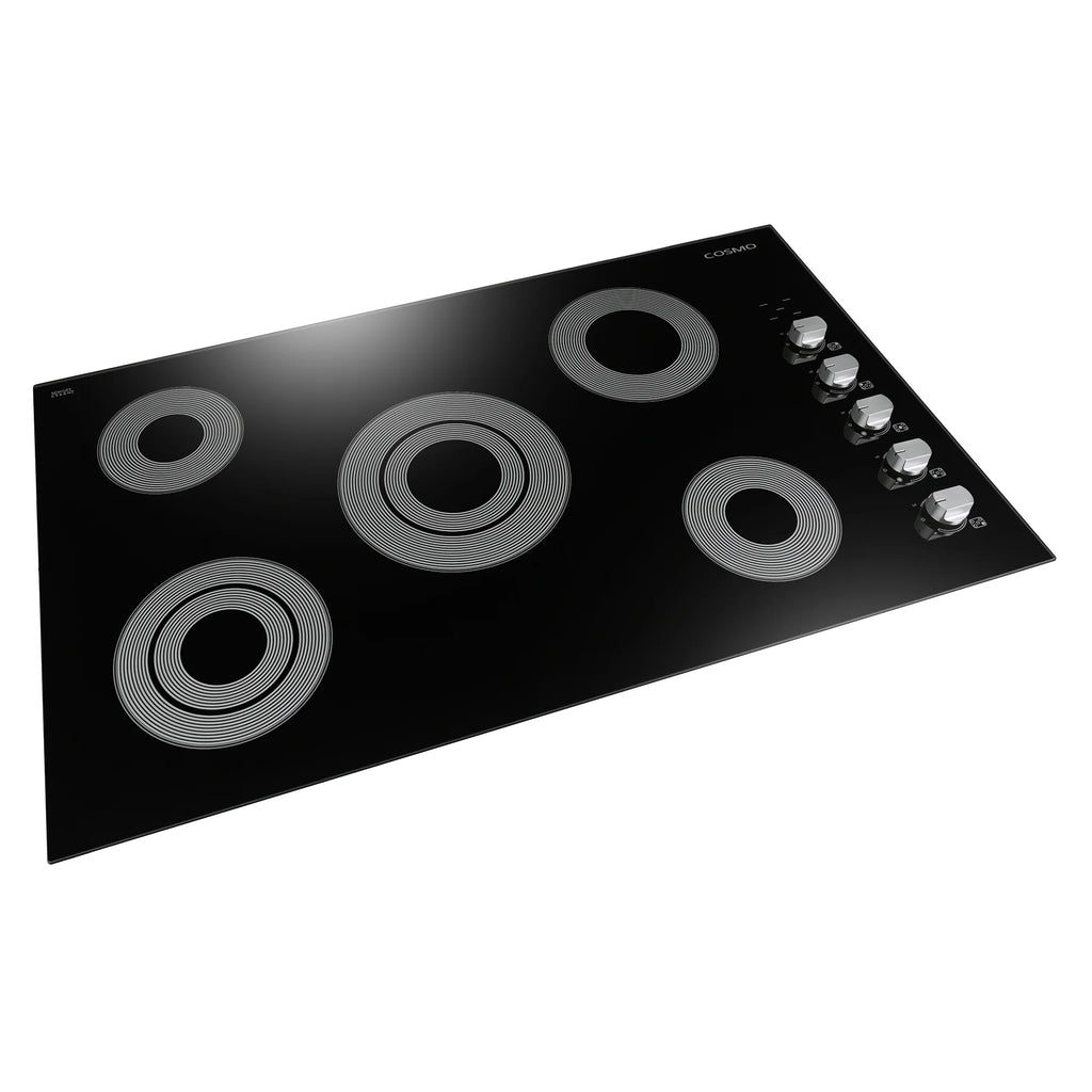 5 Piece Kitchen Appliance Package with Electric Cooktop, Wall Oven, Microwave, Refrigerator & Dishwasher D7167