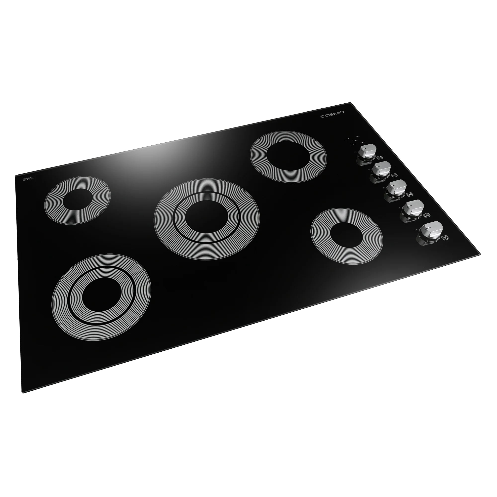 5 Piece Kitchen Appliance Package with Electric Cooktop, Wall Oven, Microwave, Refrigerator & Dishwasher D7167