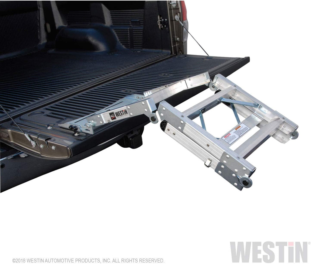Truck Tailgate Ladder, Silver X26971