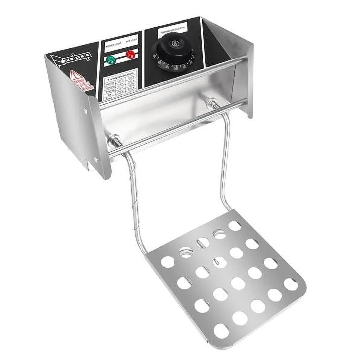 12L Dual Tank Electric Deep Fryer with 2 Basket R834