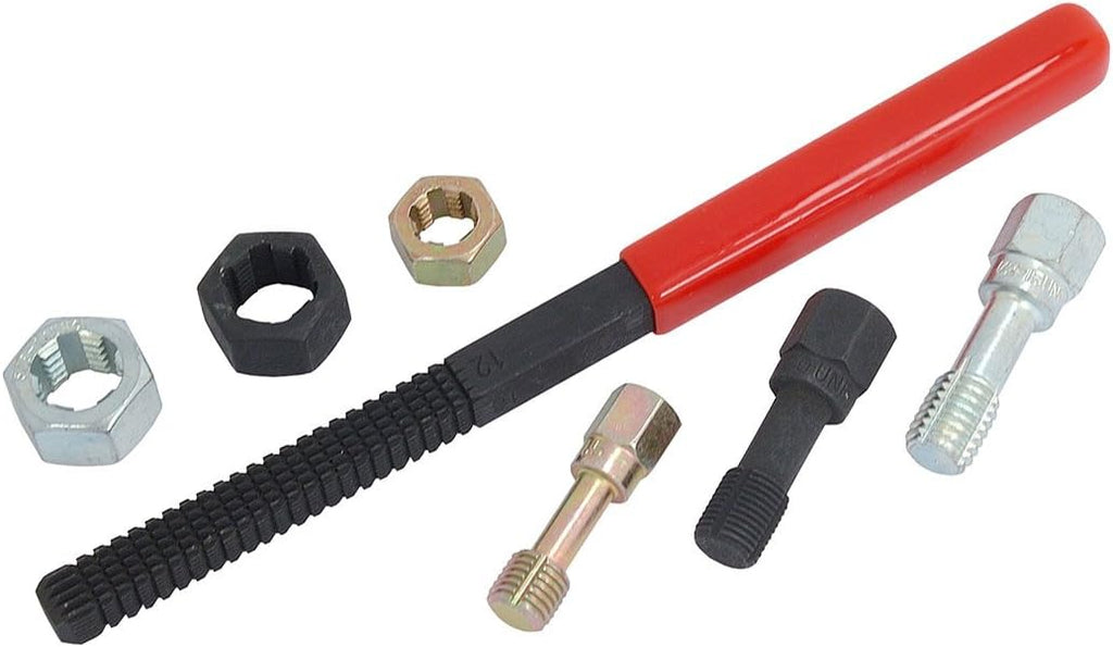 Thread Chaser Set 42Pcs, Fractional and Metric Thread Restorer Kit B888