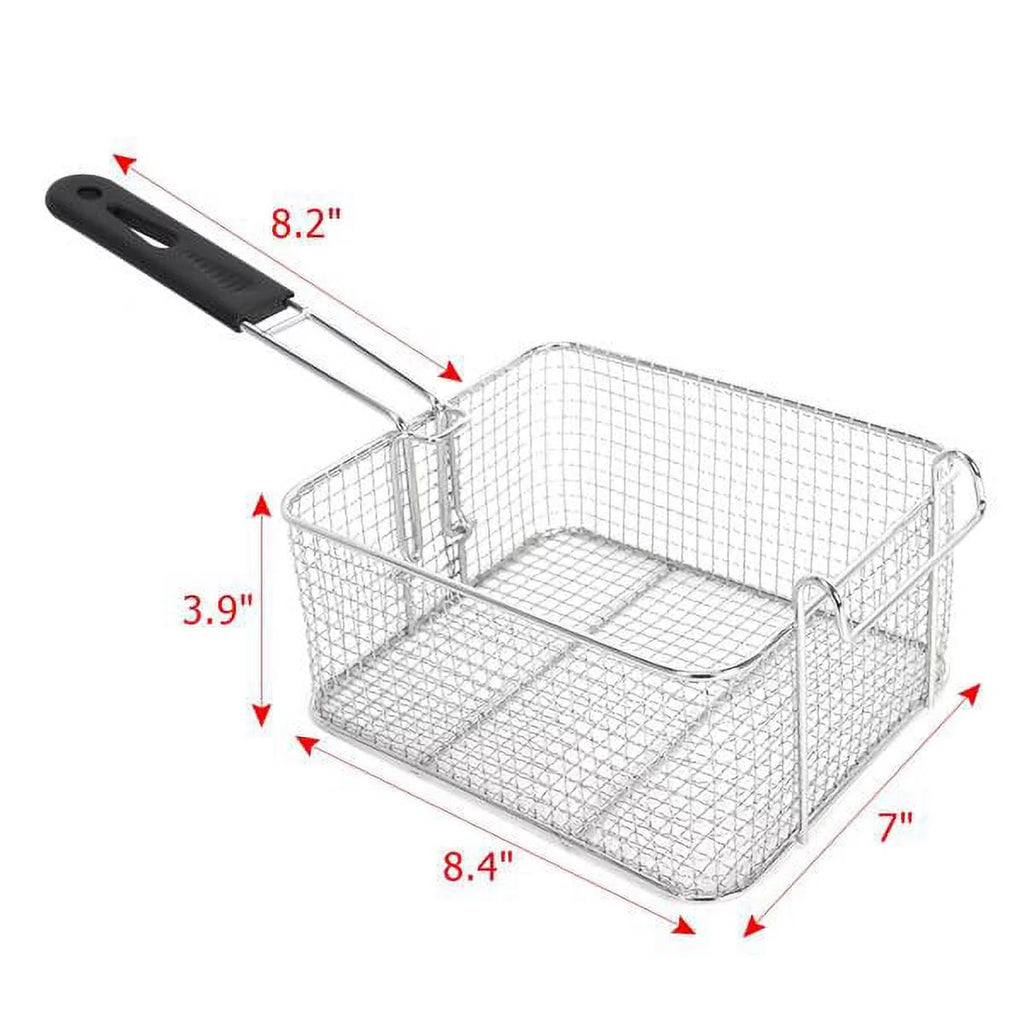 12L Dual Tank Electric Deep Fryer with 2 Basket R834