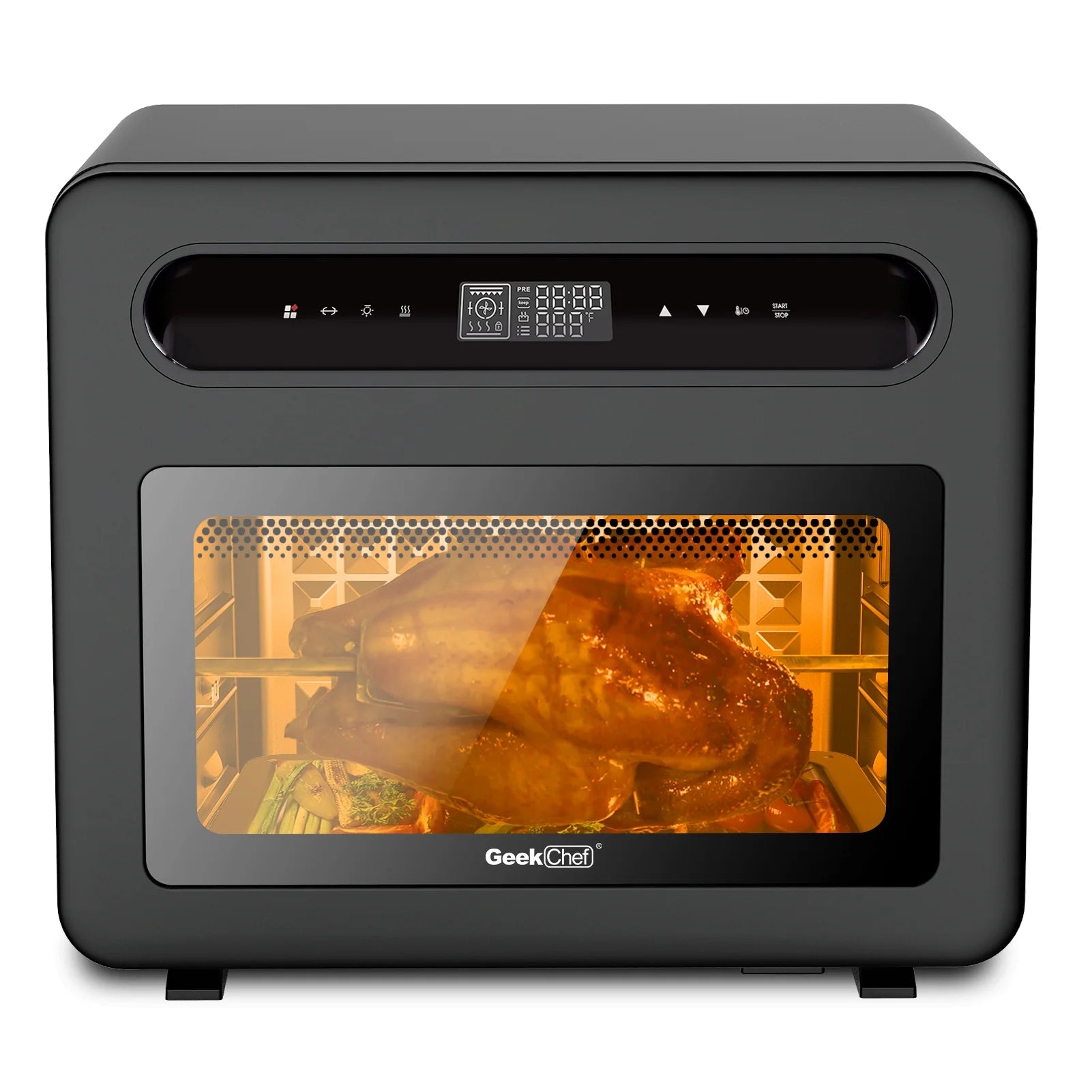 Air Fryer Toast Oven Combo with Rotisserie and Dehydrator, Extra Large Capacity Y873