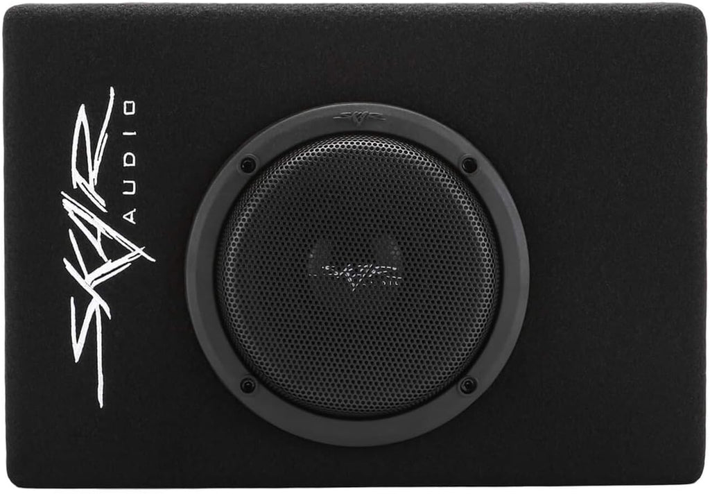 6.5" 400 Watt Low Profile Car Subwoofer Enclosure H385048