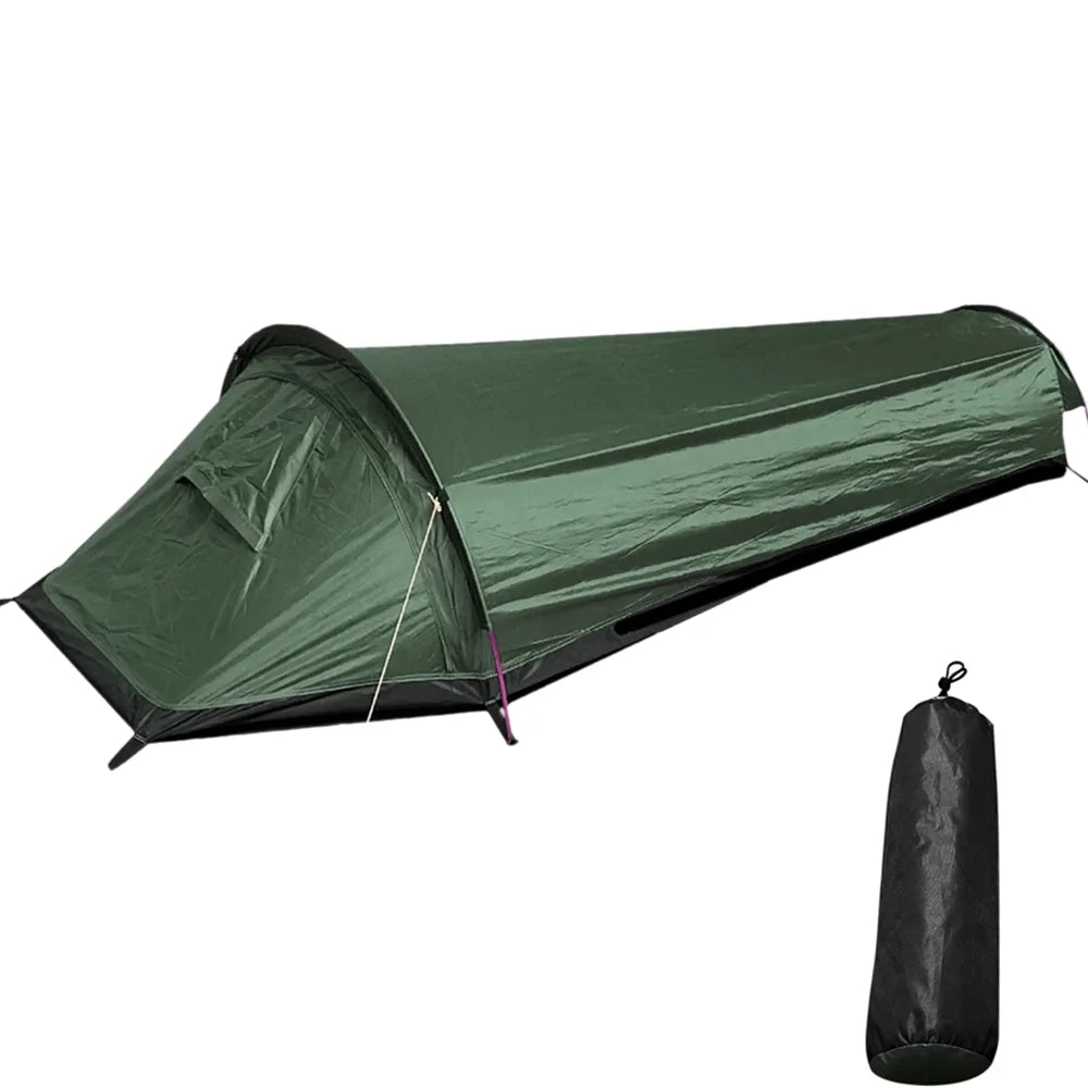 ametoys Backpacking Tent Outdoor Camping Bag Tent Lightweight Single Person Tent