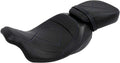 Low Profile Rider and Passenger Seat Two Up Leather Seat Fit For Harley Road King Road Glide Street Glide Electra Glide Ultra Classic 2009-2022