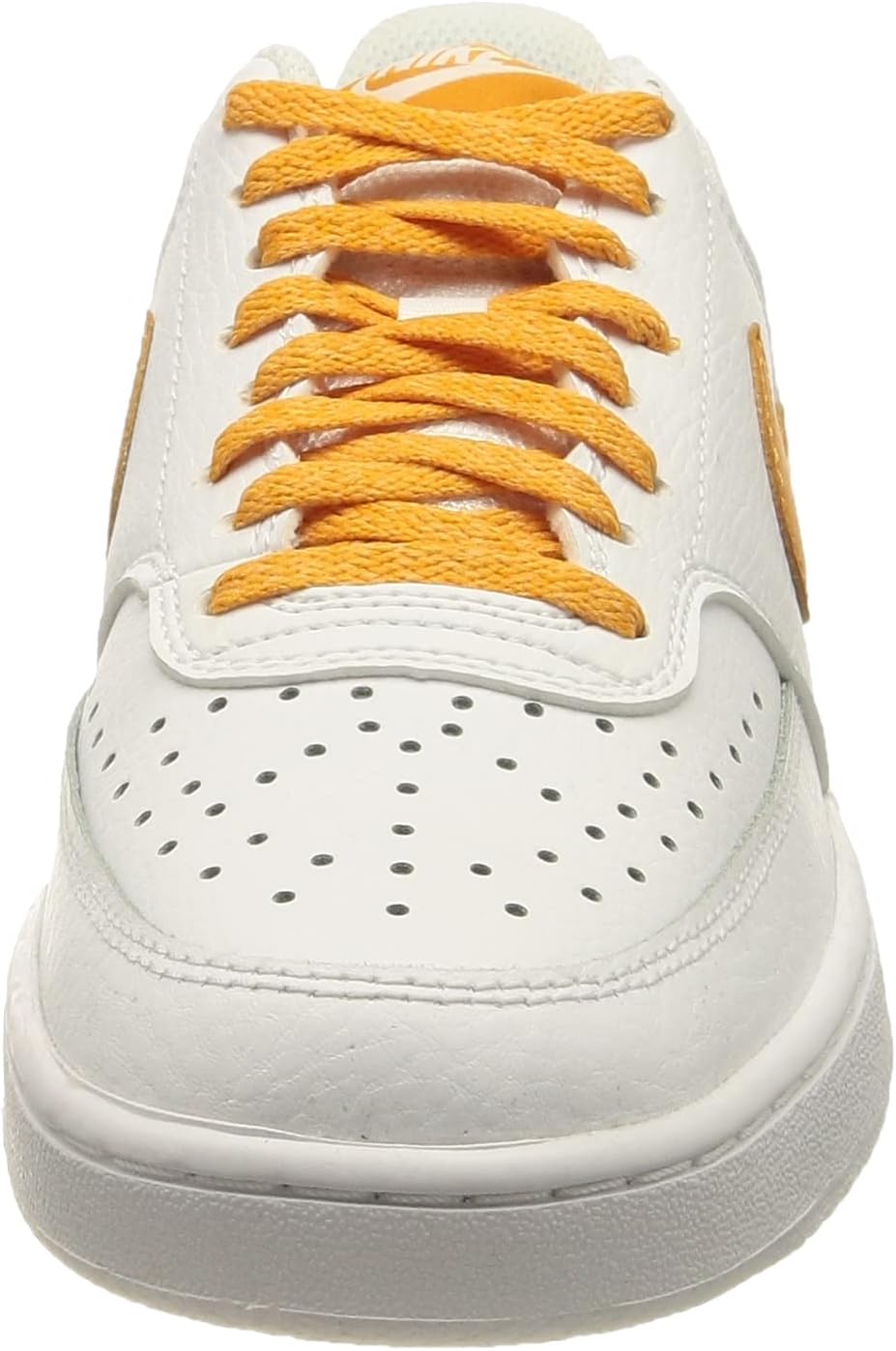 Women's Court Sneakers, White Light Curry N872588