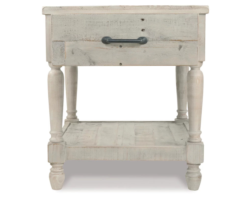 Whitewash End Table B9538