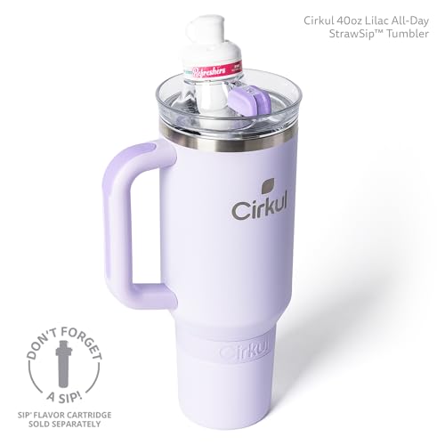 40oz Stainless Steel Tumbler with Handle, Double-Wall Insulated T7917