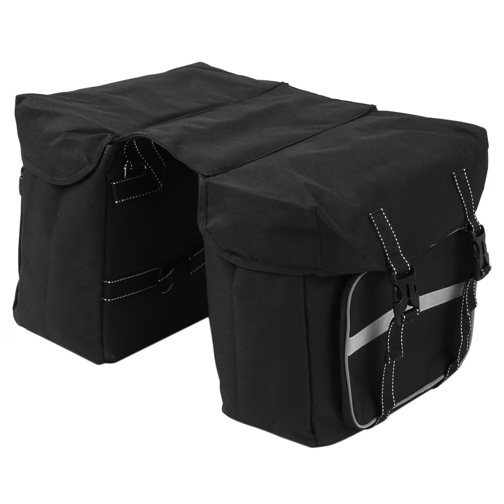 OWSOO Bike Back Pannier Bicycle Rear Seat Bag Cycling Rack Grocery Pannier Road Bike Storage Bag