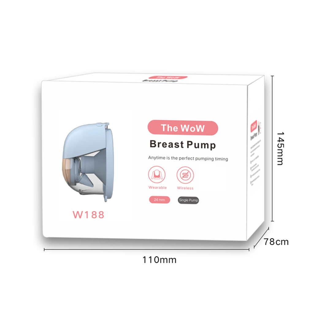 Wearable Electric Breast Pump with Silicone O569