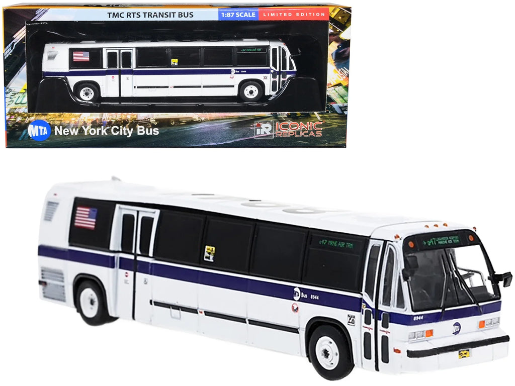 1/87 Diecast Transit Bus New York City Airport Route Model S48600