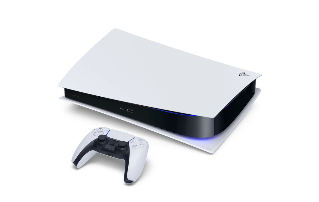 PS5 Disc Console Bundle with Two Games and Controller Charger F31408