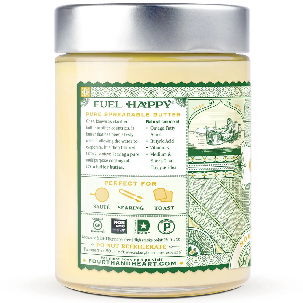 Clarified Grass Fed Butter, Original Recipe, 16 oz O106050