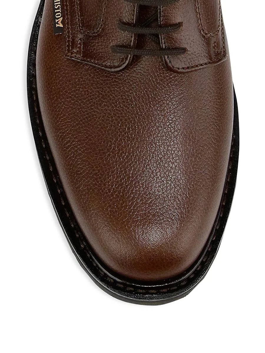 Men's Leather Shoes, Size 7, Black D9021
