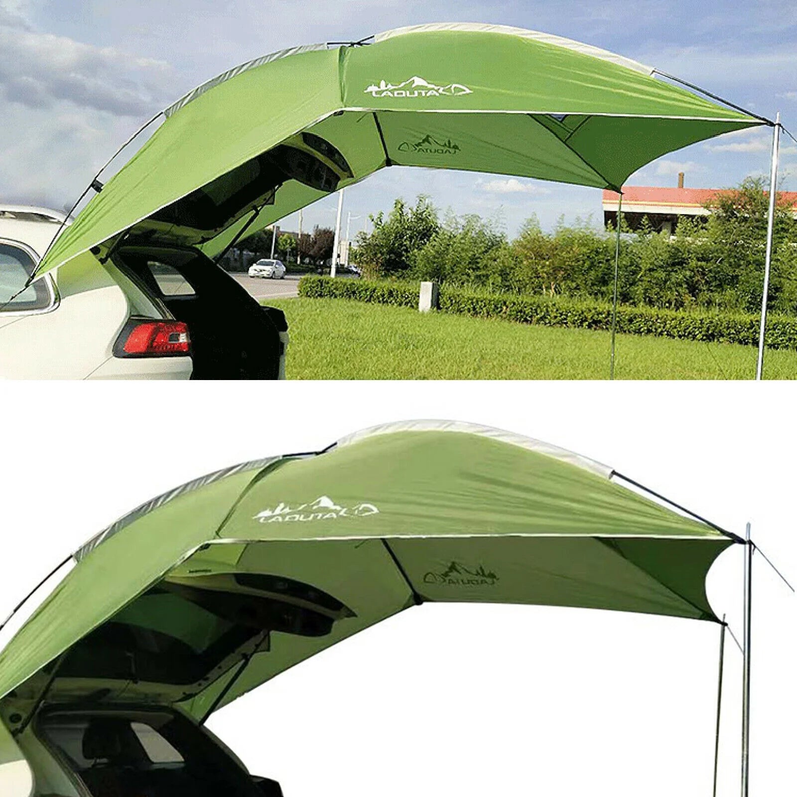 Rooftop Tent Awning for Car SUV Truck Camping Canopy Sunshade P38912