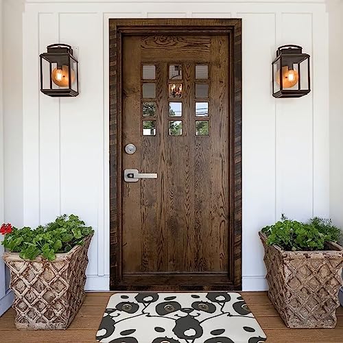 Non-Slip Doormat for Indoor Outdoor Entryway 17x30 Inch W8200