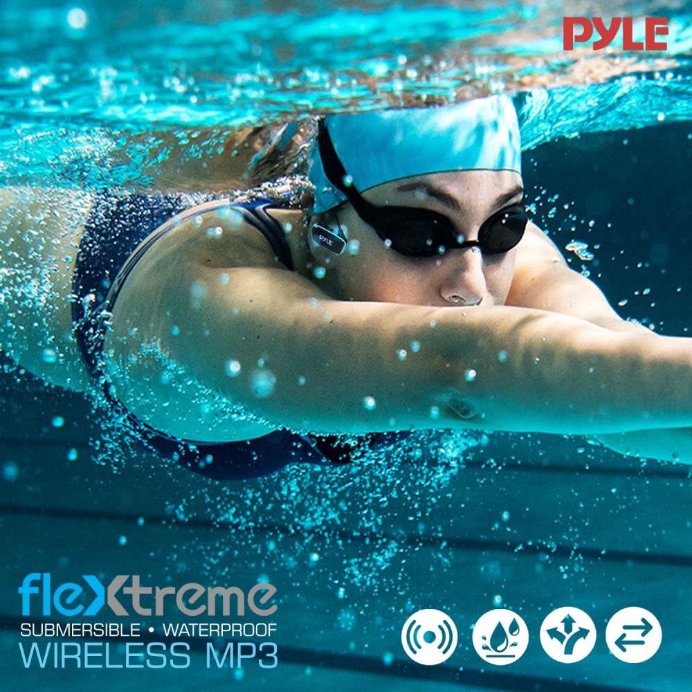 Waterproof MP3 Player Sports Headset 8GB for Swimming Jogging Gym W114419