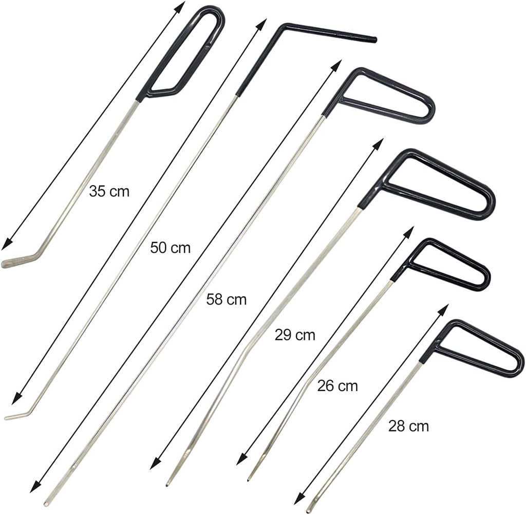 Paintless Dent Repair Kit, Hail Dent Removal Puller Tools, 18 Pieces K71972