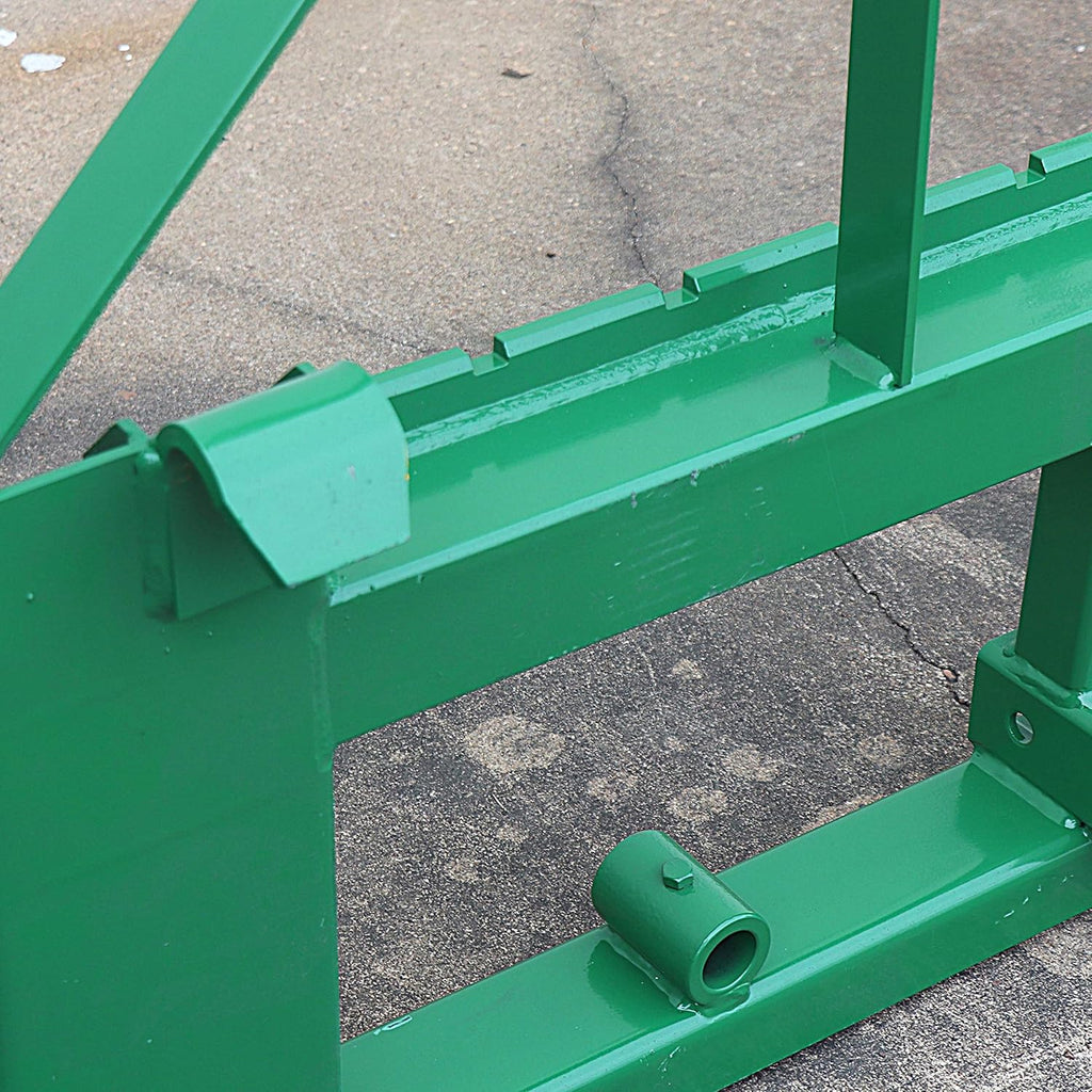 Heavy Duty Pallet Fork Frame with 48" Fork Blades and 2" Trailer Receiver Hitch B8654