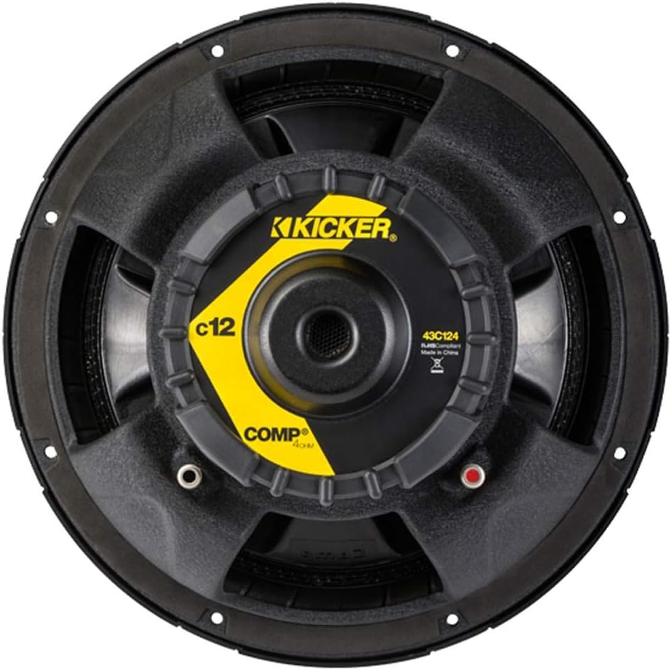 12" 300W 4-Ohm Car Audio Subwoofer G78074