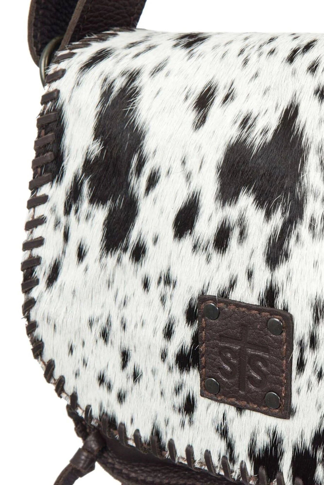 Cowhide Saddle Bag G5799