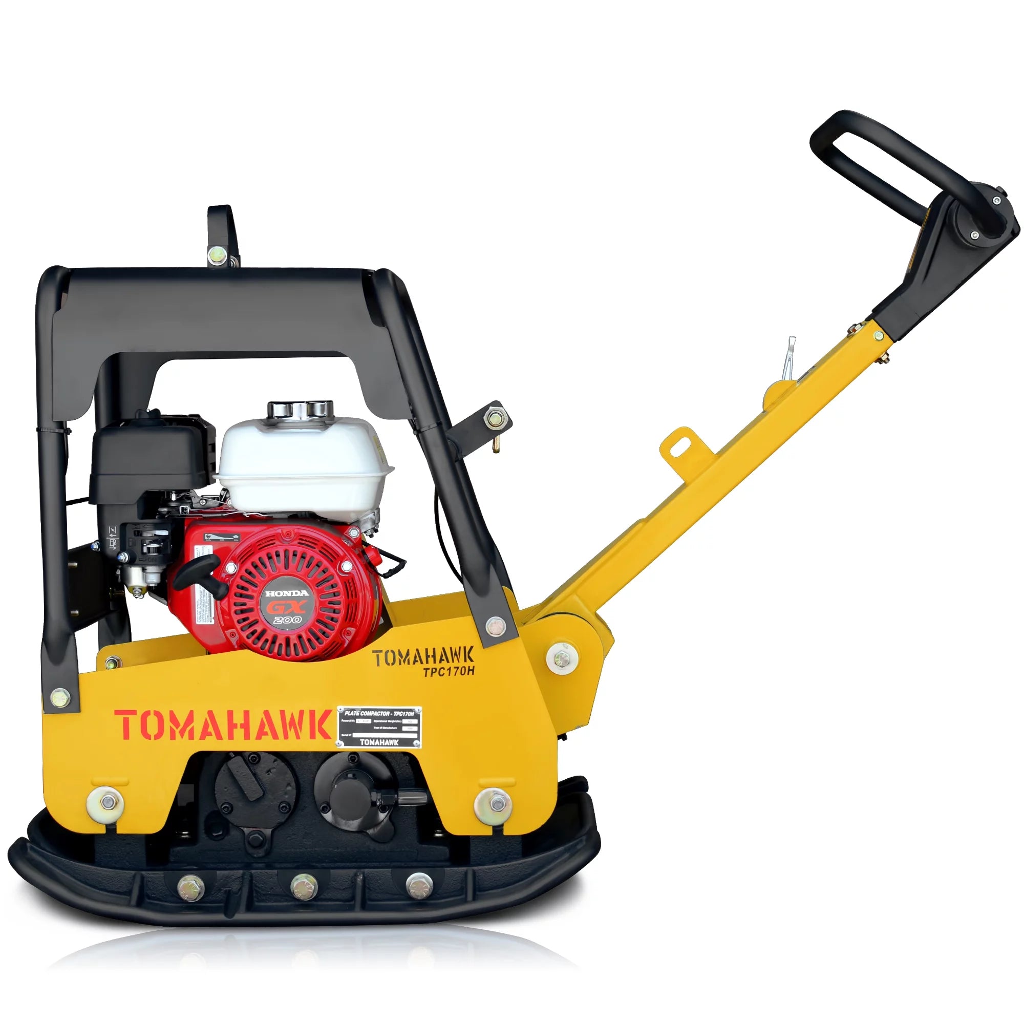 6.5 HP Reverse Hydraulic Plate Compactor for Asphalt, Aggregate, Cohesive Soil I810117