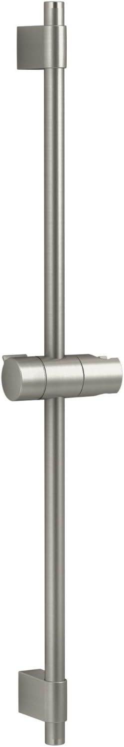 Shower Slidebar 24-Inch Brushed Nickel, Pack of 2 W3069