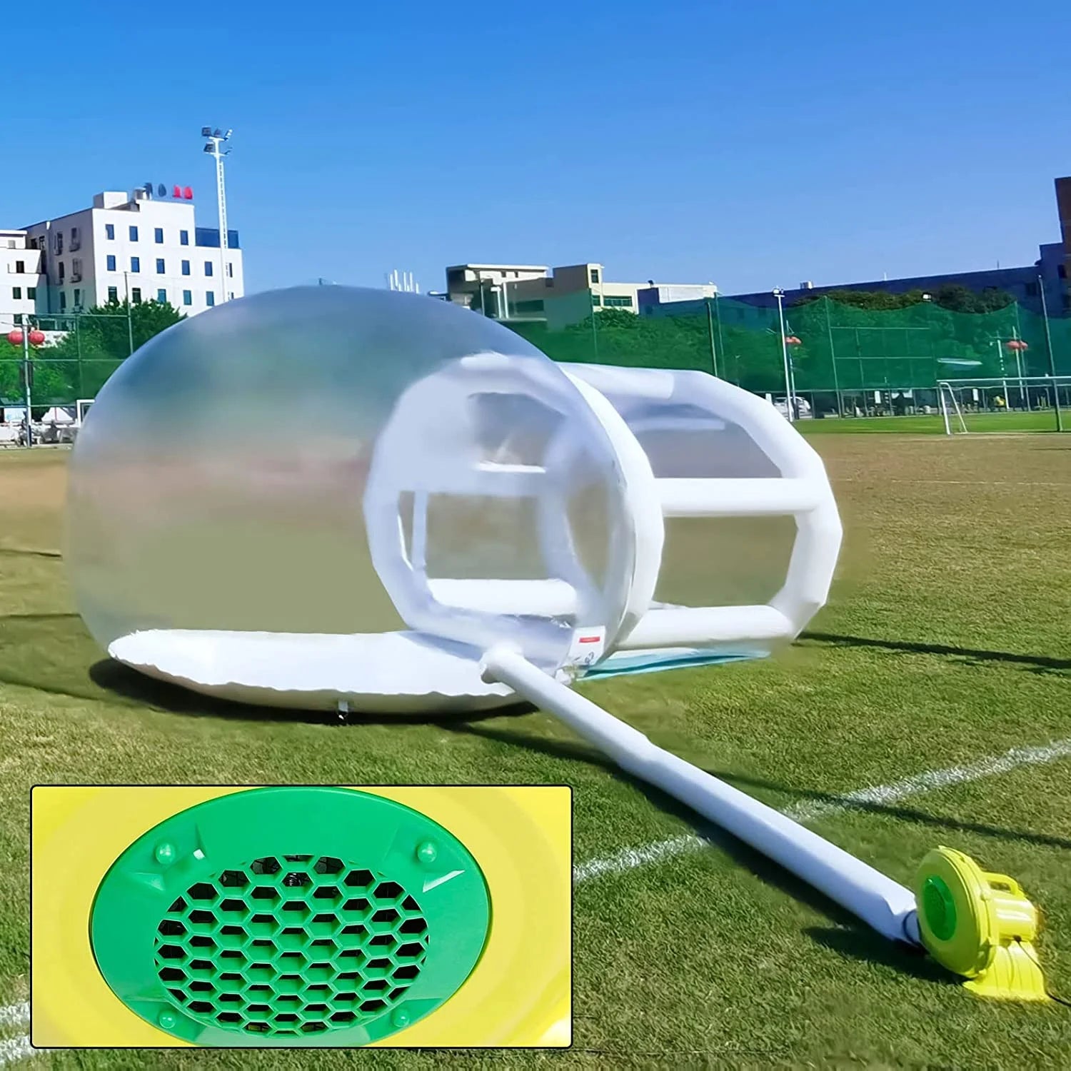 Inflatable Transparent Bubble Tent for Camping and Stargazing A1532