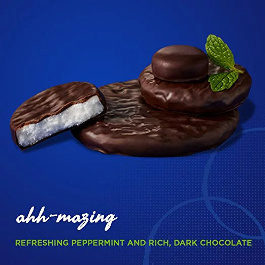 Peppermint Patties Dark Chocolate Candy, 40 Oz K327492