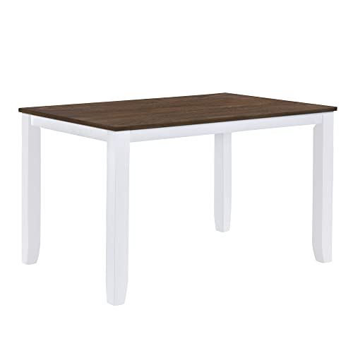 5-Piece Dining Table Set with 4 Upholstered Chairs for Small Spaces P9283