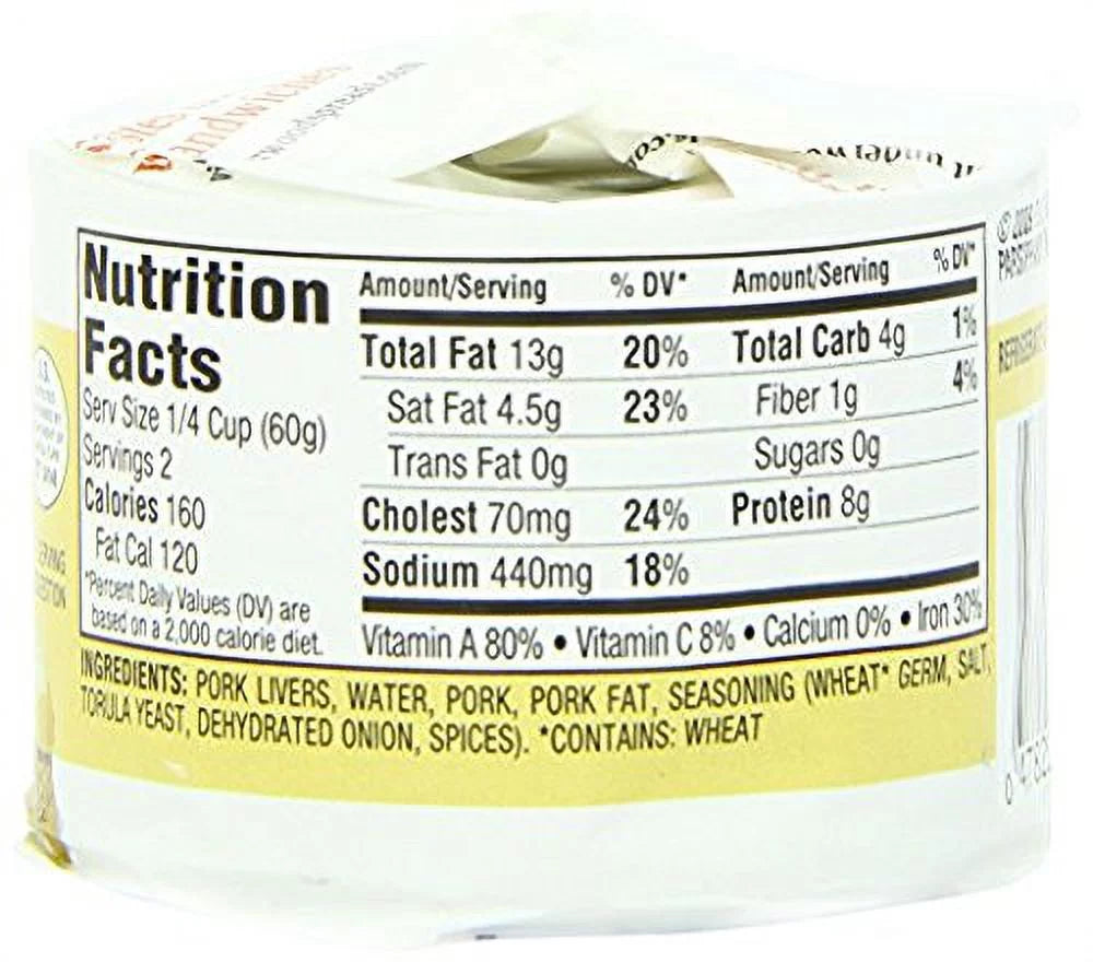 Liverwurst Spread 4.25 oz, 2-Pack A9234