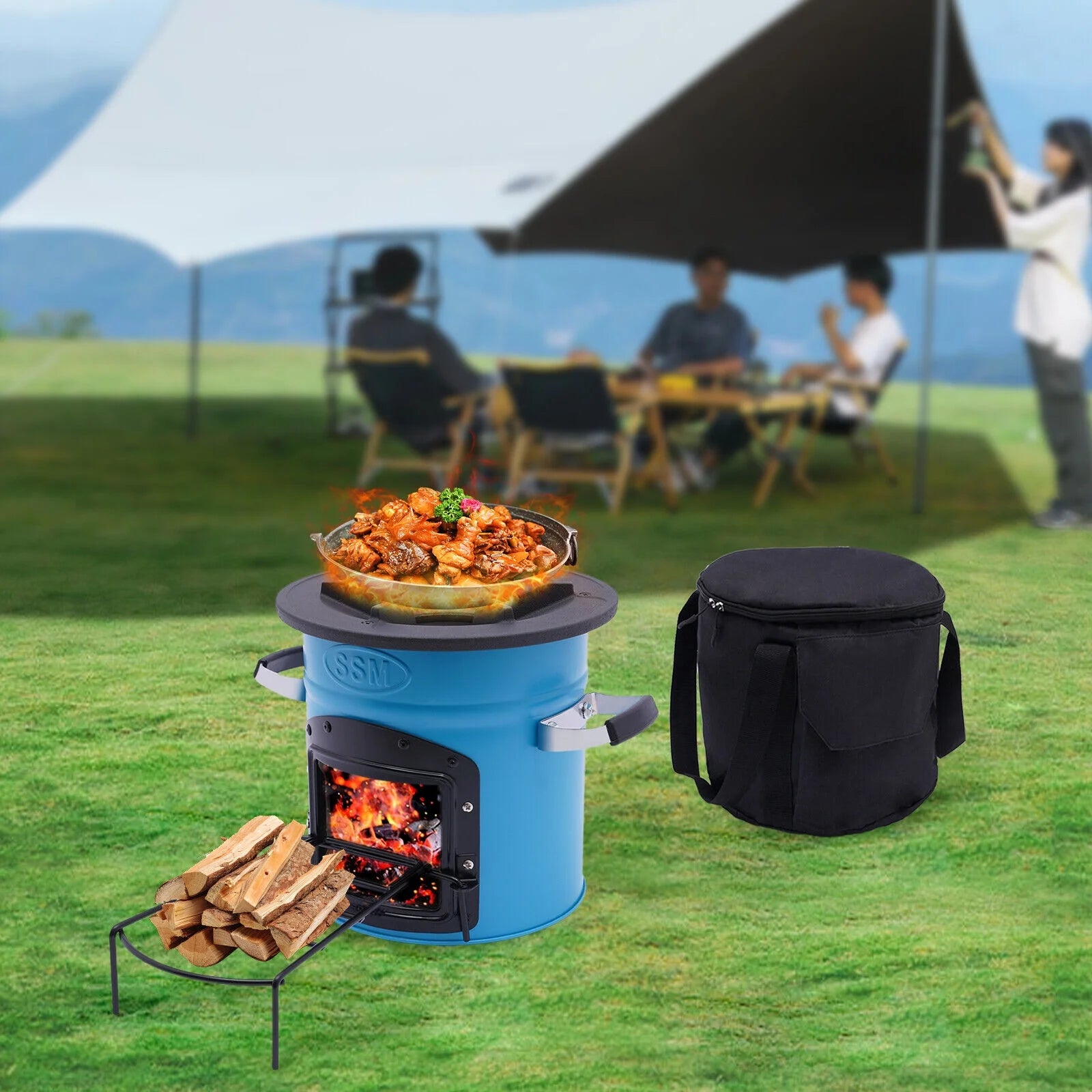 Portable Camping Wood Stove R779