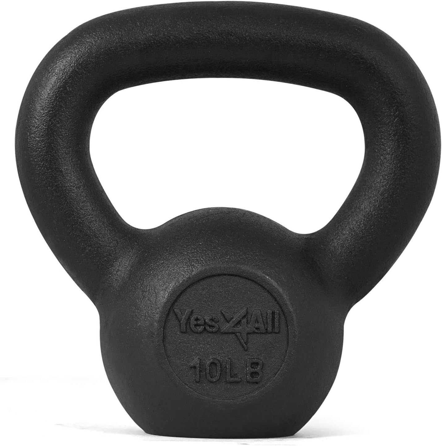 Cast Iron Kettlebell Weights Set, 10-40lbs, Pack of 2 B259